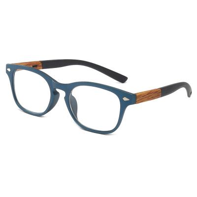 China 2021 Newest Fashion Optical Sight Design PC Glass Reading Frame Vintage Computer Glasses Ultralight Reading Glasses for sale