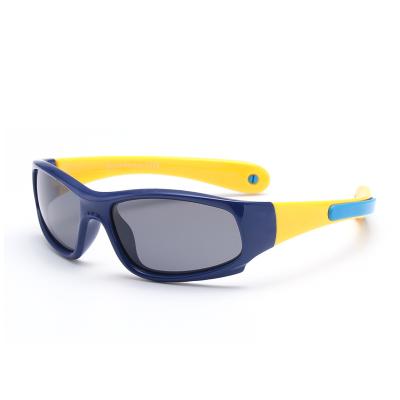 China Fashion Sunglasses Silicone Child Kids Baby Safety Coating Flexible Sun Glasses Polarized Sports Eyewear for sale