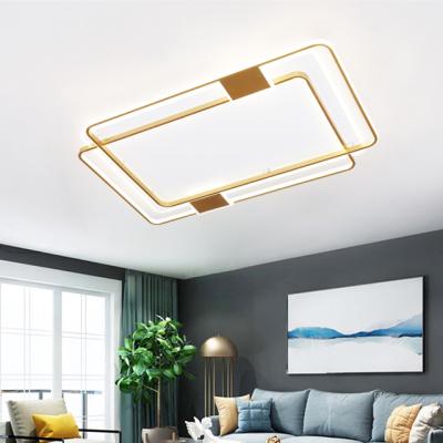 China Creative New Design Outdoor Mounted Led Ceiling Lights For Living Room Bedroom Light Gold Ceiling Lamp Led Modern for sale