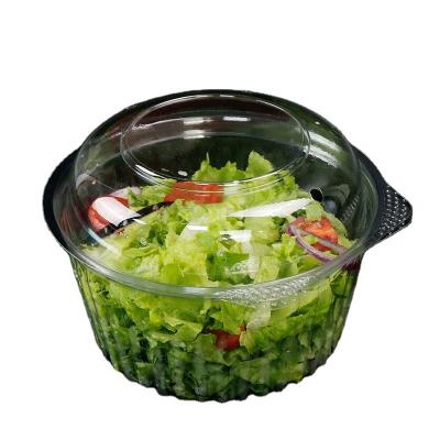 China Disposable Customization plastic food packaging box container for salad fresh cut fruit disposable packaging Packaging Container Box for sale