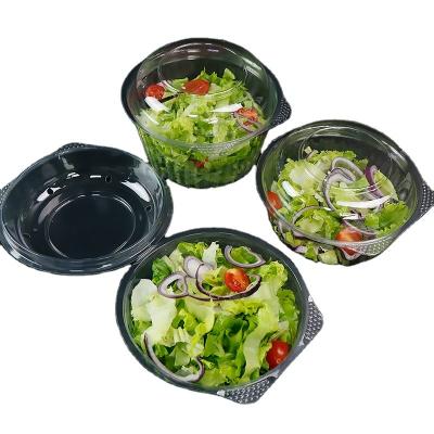 China Disposable Custom disposable plastic fruit packaging tray plastic fruit package box PET evident food containers for sale