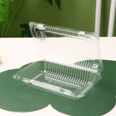 China Disposable Custom Disposable Catering Packaging Box Plastic Food Container Disposable togo Container Take away Lunch Boxes for sale