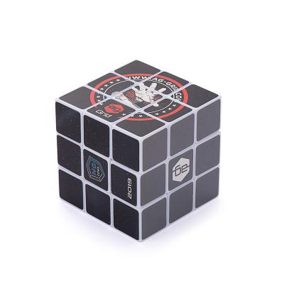 China 6cm Eco-friendly Material 3x3 Layers Birthday Gift Children's Magic Cube Puzzle Toys Speed ​​Cube Education Toys For Children for sale