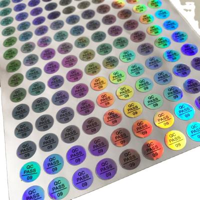 China Factory Price Low Price Hologram Stickers Waterproof Anti-fake Wholesale Custom Seal Label Security Void Card for sale