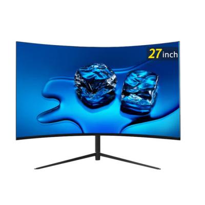 China Curved Volume Curved LCD Display IPS HD 1080P 27 Inch 32 Inch Desktop Computer Monitor for sale