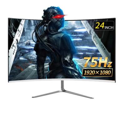 China 1920*1080 Curved Curved 23.6/24 Inch LCD Screen IPS Led Desktop Monitor for sale