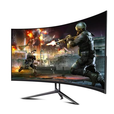 China Professional 32inch Speaker Curved UHD Computer Gaming Monitor 2560*1440p IPS 165Hz for sale