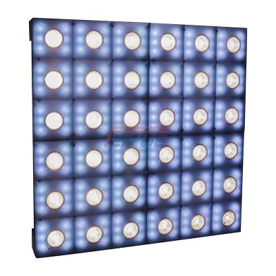 China Cheap Price DMX Stage Light DMX 512 Channels Acrylic Stage DJ Party Light 36pcs 3w Led Stage Party Wedding Bar Matrix Light for sale