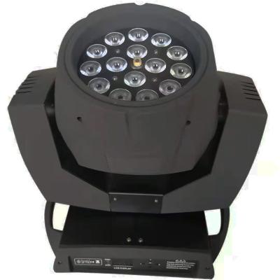 China STAGE/BAR 15PCS 3W LED moving head colorful fog machine for stage lighting 1500W led moving head fog machine for DMX control for sale