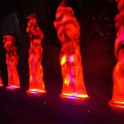 China New Design Full Color Hot Selling Stage Effects Led Stage Fire Effect Light / LED Silk Flame Light RGB Led Silk Flame Light Fire Machine for sale