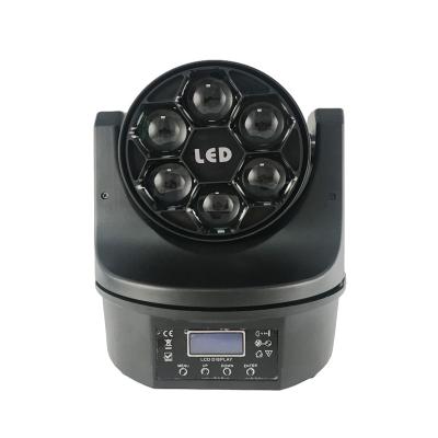 China Hot Sale 4in1 RGBW Bee Eye DMX Mini Wash Zoom 6x10w LED Moving Head Beam Stage Light for sale