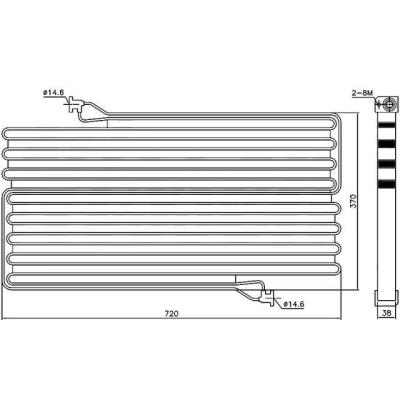 China Excavator Air Condition L120E Volvo Condenser 14612261 14645946 14514197 14591537 for sale