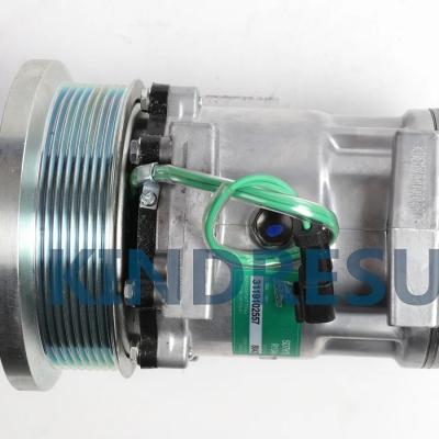 China Excavator Engine Caterpillar AC Compressor 372-9493 8PK 472-0559 for sale