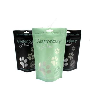 China Custom Recyclable Printed To Reuse Mylar Plastic Bags Digital Printing Dog Treat Stand Up To Foil Moisture Proof Pouch for sale