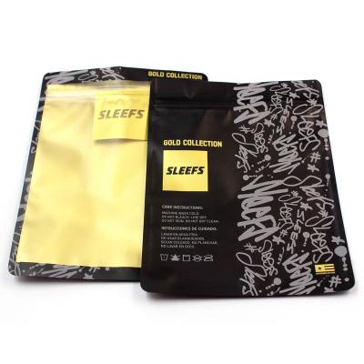 China Recyclable Custom Waist Bag High Quality Plastic Underwear Packaging For Clothing for sale