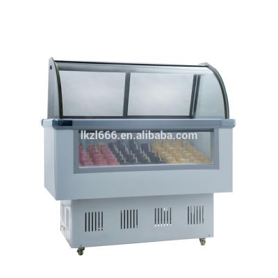 China Best Quality Single-temperature Ice Cream Display Fridge Hard Ice Cream Freezer Refrigerator For Sale for sale