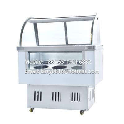 China Single-temperature manufacturing sale Italian ice cream gelato display fridge freezer showcase for sale for sale