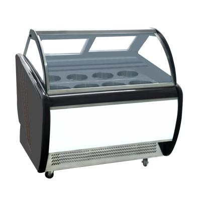 China New Single-Temperature Design Ice Cream Freezer Display Showcases / Display Cabinet for sale