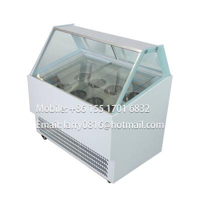 China Commercial Single-Temperature Ice Cream Pop Gelato Display Mini Freezer Refrigerator Cabinet for sale