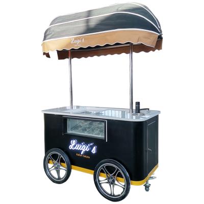 China 2022 Factory Directly Supply Customized Commercial Gelato Cart Ice Cream Van for sale