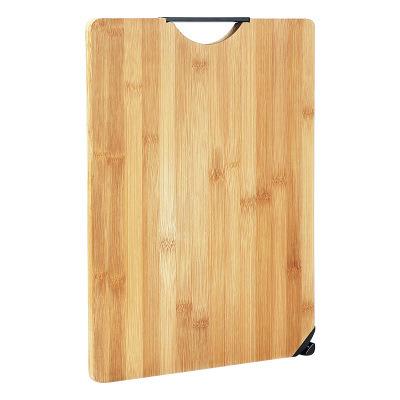 China Sustainable Kitchen Bamboo Cutting Board For Kitchen With Handle Bamboo Cutting Board For Vegetable for sale