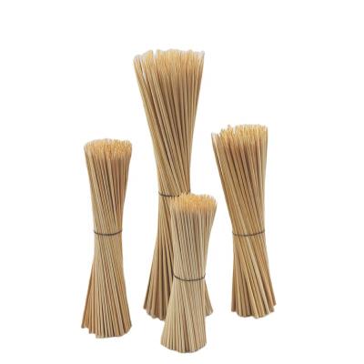 China Factory Delivery Easily Cleaned Disposable Cotton Candy Sticks Bamboo Skewer Pick Stick for sale