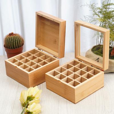 China Recyclable Essential Oils Storage Box Aromatherapy Storage Box Essential Oil Bottles Box for sale