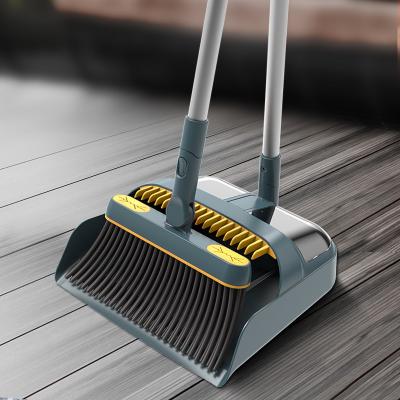 China Jehonn BSCI 2022 Viable Aluminum Cleaning Brooms with Dustpan Set for sale