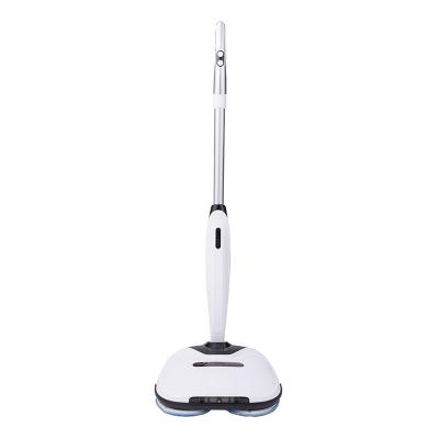 China Household Broom Floor Mop Cordless Electric Spinning Vacuum Cleaner with LED Water Spray for sale