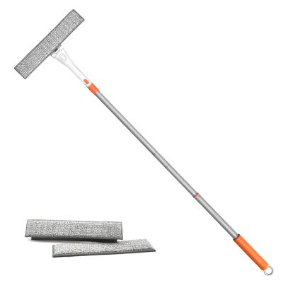 China Ablity Jehonn Extendable Telescopic Handle Window Cleaner Brush Super Window Cleaning Magic Squeegee for sale