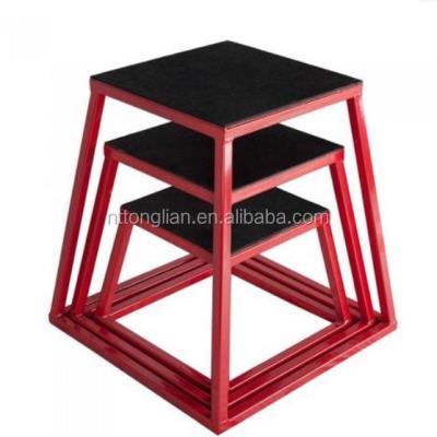 China High Quality Bodybuilding Fitness Top Sale Steel Plyo Box for sale