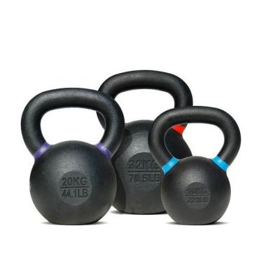 China Universal Wholesale Gym / Home Fitness Powder Coated Cast Iron Kettlebell for sale