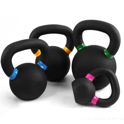 China China Universal Wholesale Power Competition Coated Cast Iron Kettlebell for sale