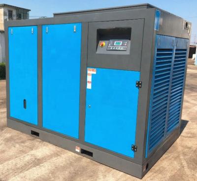 China One 150HP More Energy Efficient 17.4M3 1.0Mpa Fixed Electric Oil Injection Rotary Screw Air Compressor for sale