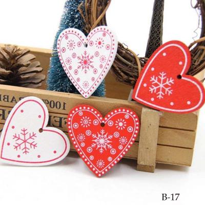 China Decoration Merry Christmas Decoration Supplies Novelty Hanging Wooden Christmas Tree Hanging Home Ornament for sale