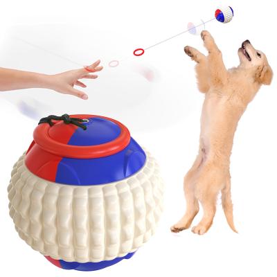 China Sustainable Intelligent Pet Toy Interactive Bounce Ball Toy For Dog Cat for sale