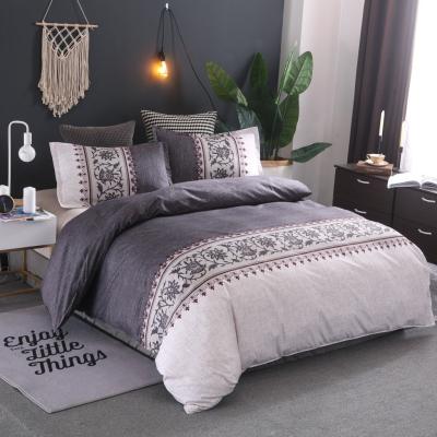 China Anti-static Texture Stone Texture Colored Pillowcase Colorful Blacket for sale