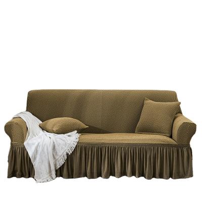 China Water Resistant Elastic Sofa Covers Sectional Sofa Set Anti Skid Scratch Sectional Couch Slip Protector for sale