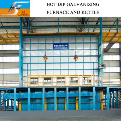 Chine Environmental Friendly Hot Dip Galvanizing Furnace Equipment Production Line Galvanizing White Fume Treatment Supplier à vendre