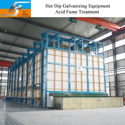 Китай Encapsulated Pre Treatment Protection Hot Dip Galvanizing Line Plant Equipment Zinc Kettle Best Provider Supplier продается