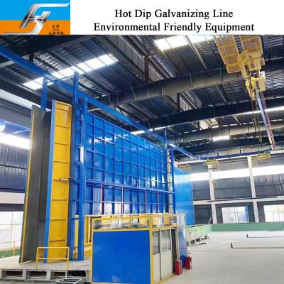 China Hot Dip Galvanizing Line Plant Equipment Zinc Kettle One Stop Service Best Provider Supplier Te koop