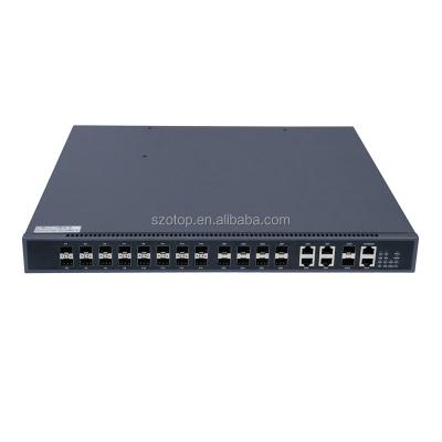 China Mini 16 PON FTTX Ports EPON OLT Optical Line Terminal GEPON Fiber Optic Equipment For FTTH Solution for sale