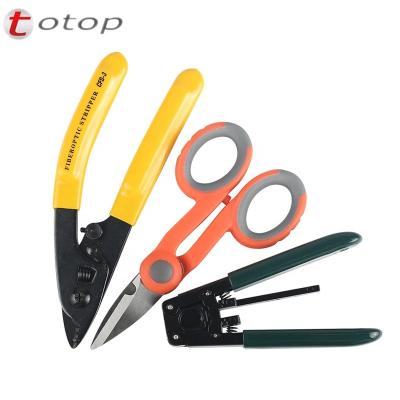 China FTTH 3 in 1 CFS-3 Optical Stripper, Kevlar Scissors, Cable Sheath FTTH Fiber Tools Stripper for sale