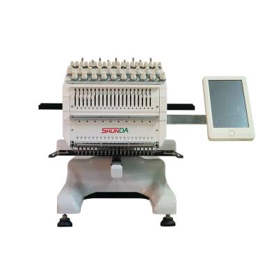 Китай Mini Industrial Multi Needle Cap Embroidery Machine Hat Cap Tshirt Embroidery Machine Sale продается