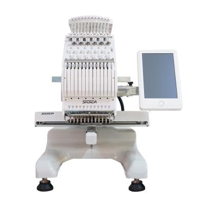 China 15 needle tubular hat embroidery single head computerized embroidery machines Te koop