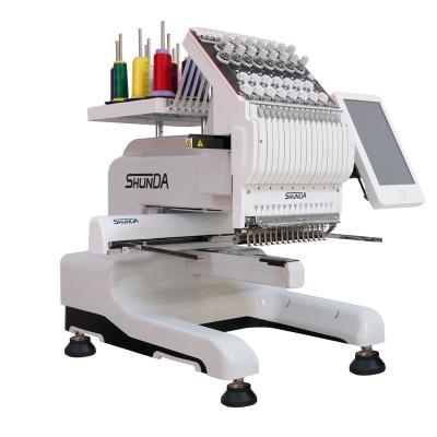 Κίνα 15 needle mini hat embroidery single head computerized embroidery machines προς πώληση