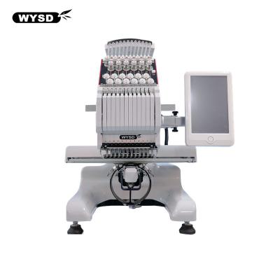 中国 Single Head Computer Embroidery Machine High Speed Multi Function Cap T-shirt Garment Embroidery Machines 販売のため