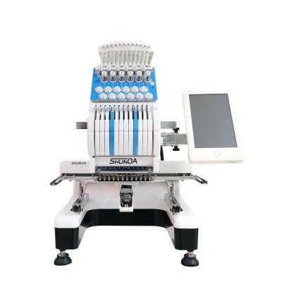 China single head 15 needle flat cap t-shirt like brother hat embroidery machines and sewing machines for sale