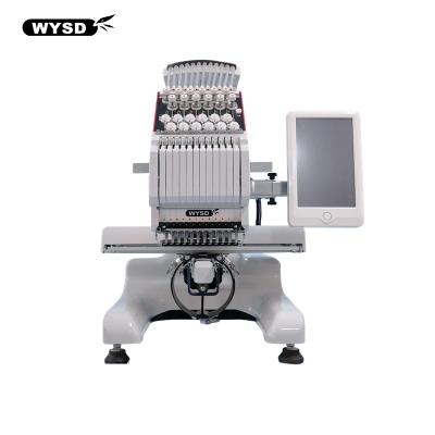 China Logo Embroidery Machine 1 Head Hat Computerized Mini Embroidery Machine Sale Sewing And Embroidery Machine Parts Te koop