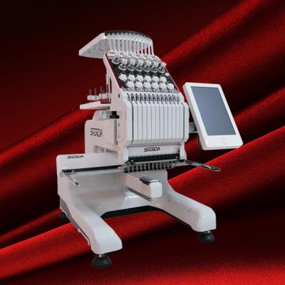 China Hot sale new home computer embroidery machine 1 head computerized embroidery machine for sale Te koop